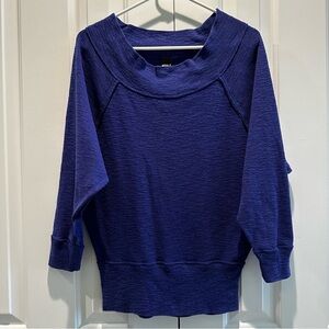 We The Free Palisades Off the Shoulder Pullover Knit Sweater XS